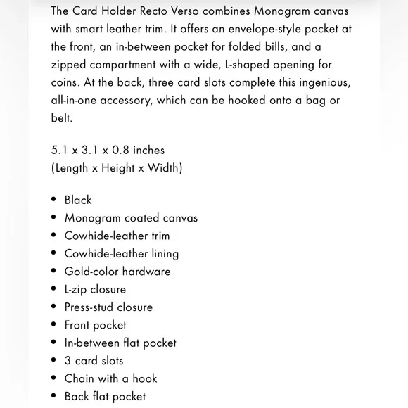 Louis Vuitton Recto Versa Wallet - Picture 2 of 7